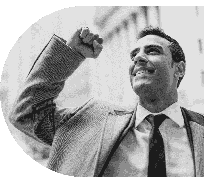 a scrum master being joyful